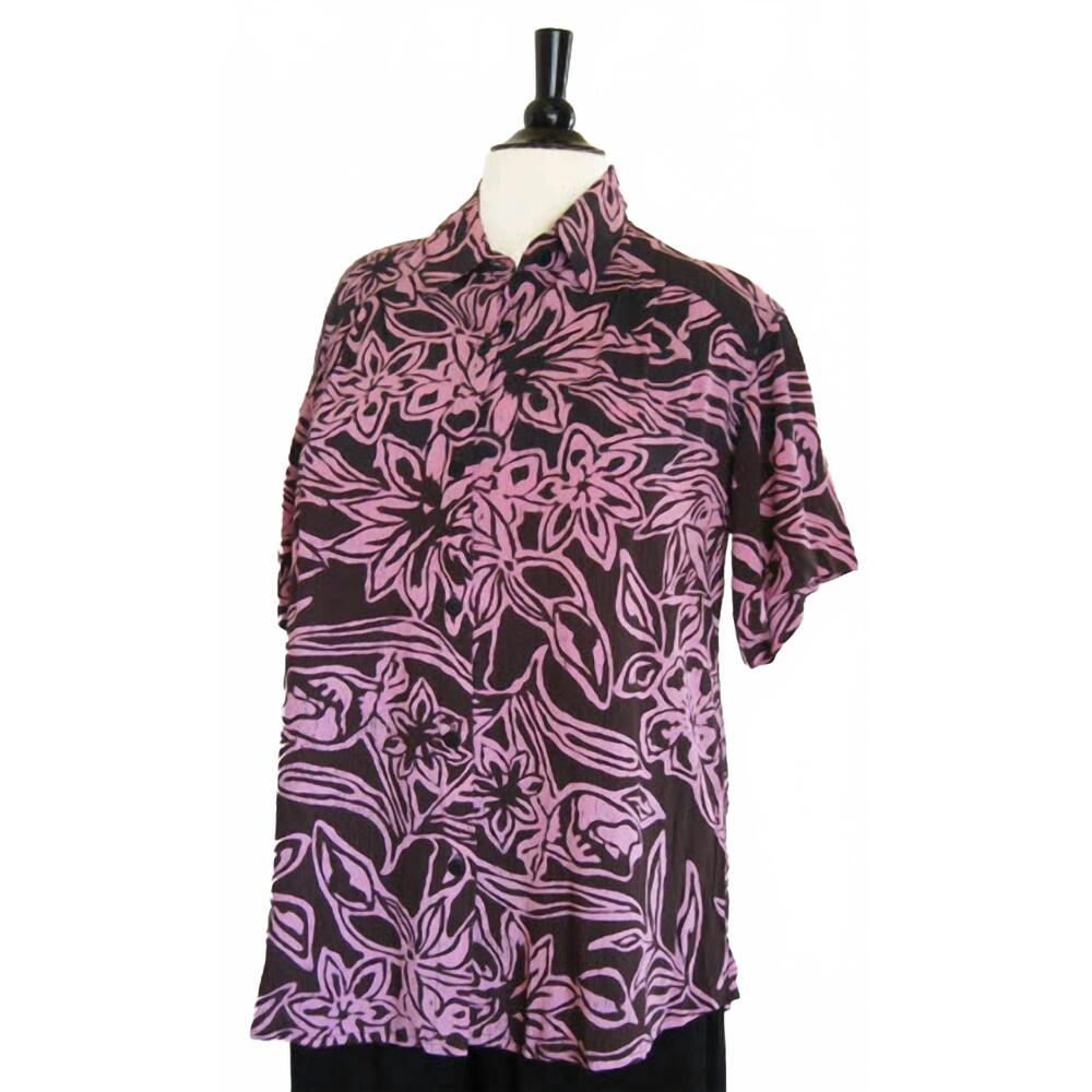 NEW WEBEBOP women's rosa oversized tunic - plus in pink & brown